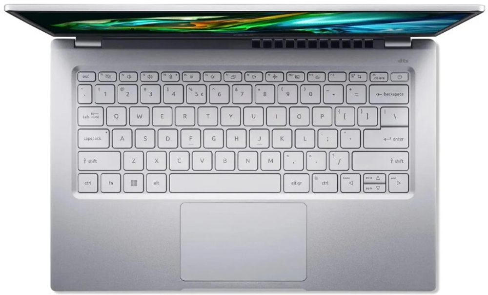 Ноутбук  Acer Swift Go 14 SFG14-41-R3D8 14 ", Ryzen 5, 16 Гб RAM, 1 Тб SSD, Radeon Graphics, Серебристый