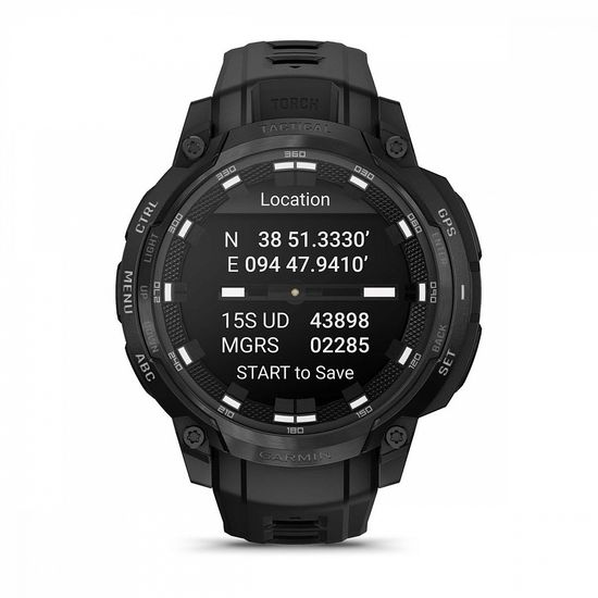 Умные часы Garmin Instinct Crossover AMOLED Tactical Edition Black