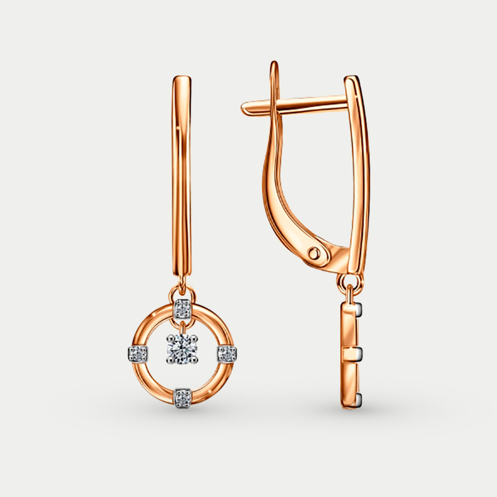 Серьги золотые