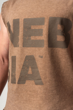 Майка WASHED-OFF TANK TOP BEASTIN' 361 Светло-Коричневый