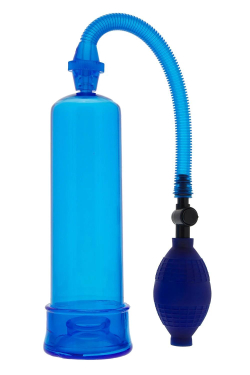 Синяя вакуумная помпа Penis Enlarger