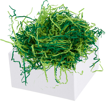 Наполнитель для коробок, зеленое ассорти, бумага, 50 г