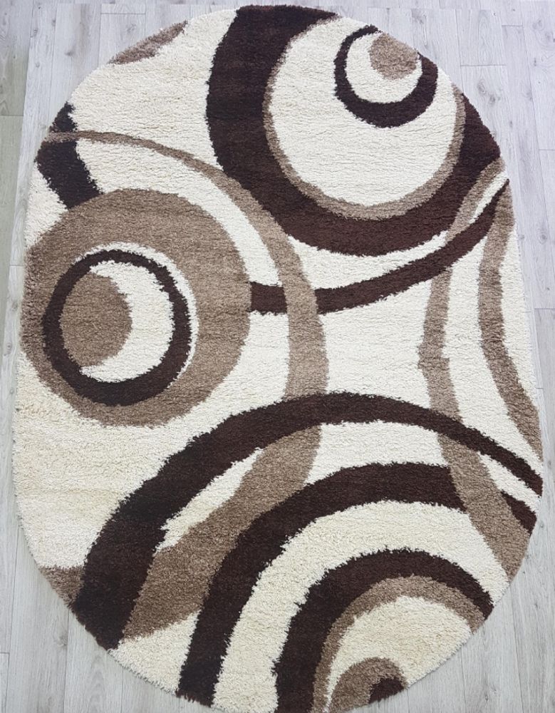 Shaggy Xxx 36383X WHITE \ BEIGE Овал