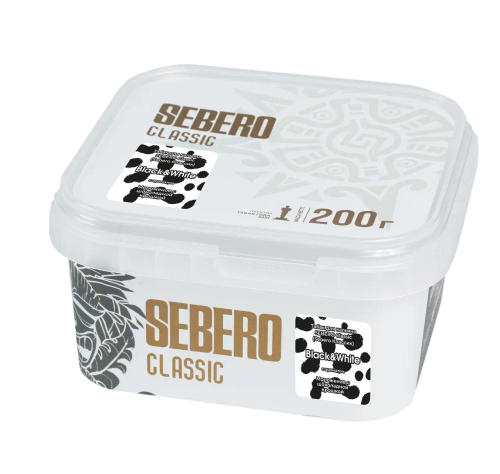 Sebero 200гр. Black&white (Мороженое с шоколадной крошкой) (М)