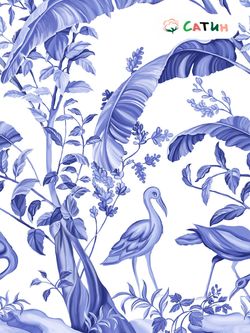 Простынь Milky Garden "Шинуазри" 200х215 см