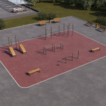 Спортивная площадка КС-3