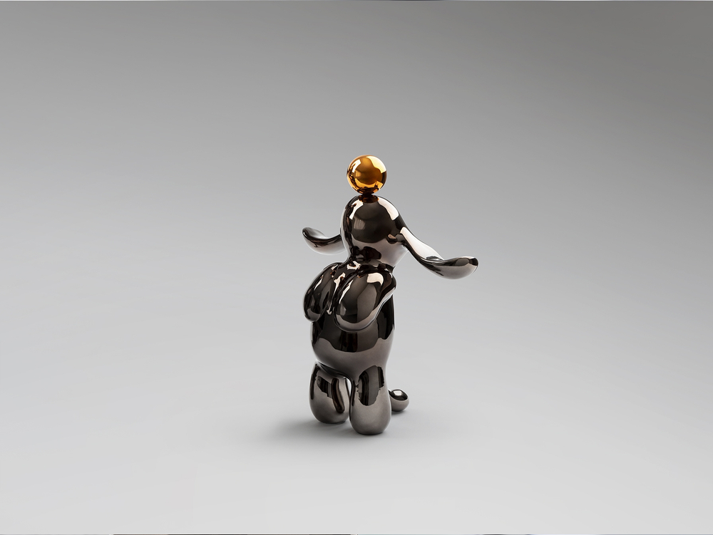 Conejo Декоративная фигура серый/оранжевый