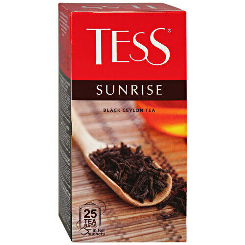 Чай черный TESS Sunrise 25 пак