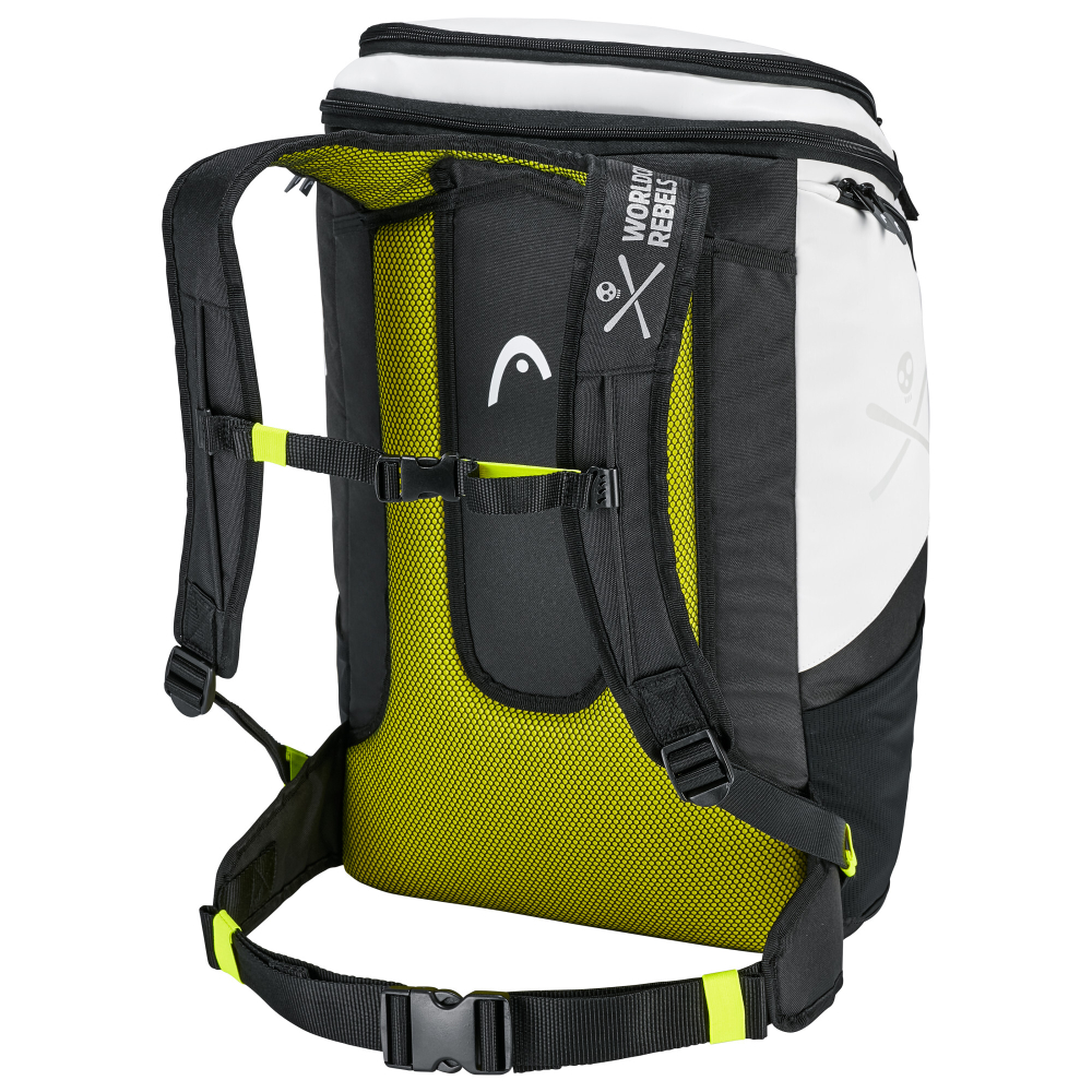 HEAD 383012 Rebels Backpack рюкзак тренировочный трансфомер, 30 литров black-white