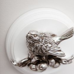 Настенный крючок Нежность Белый