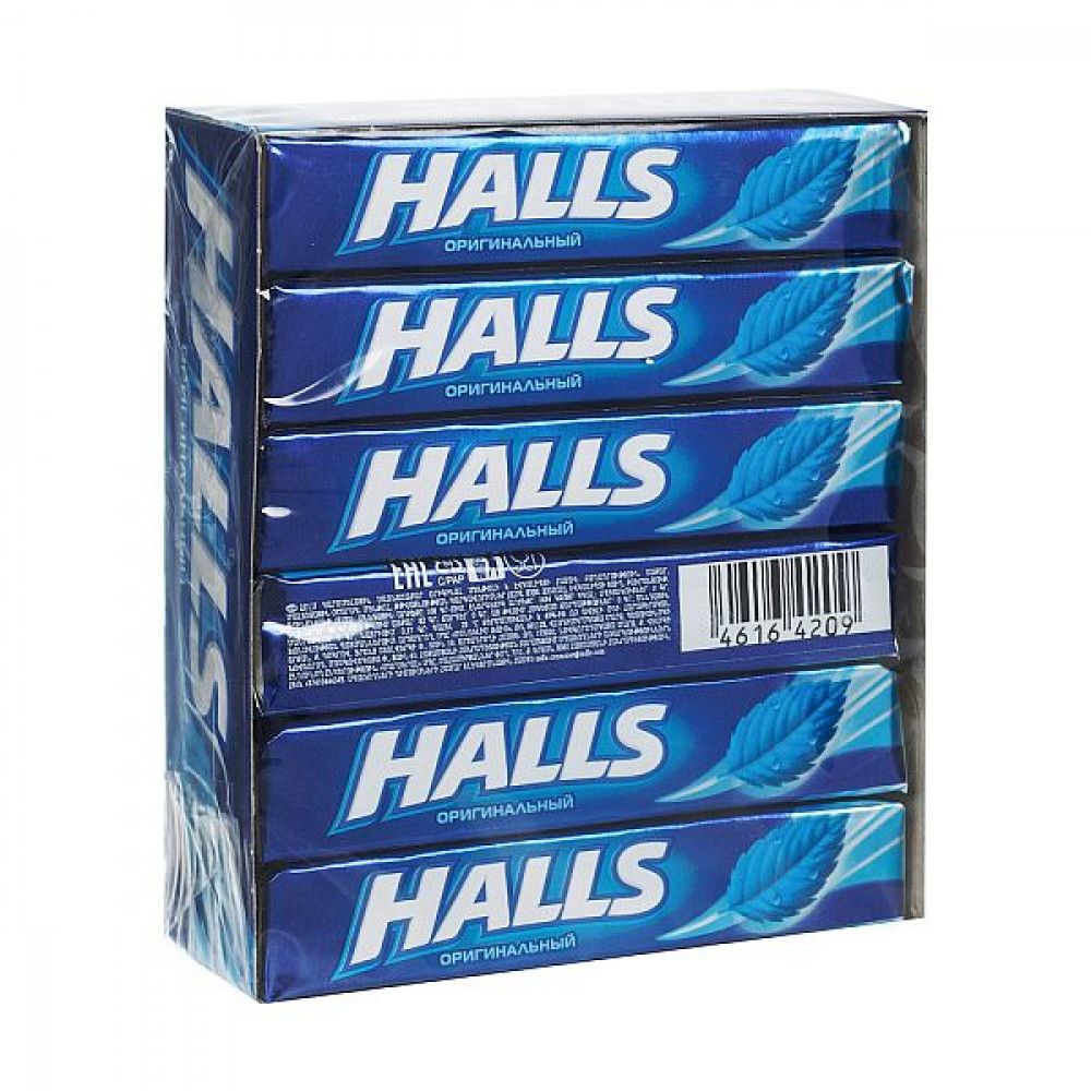 Леденцы Halls Оригинальный 12 шт.