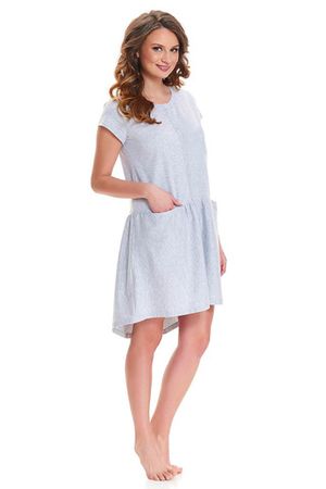 Женская сорочка TCB.9454 Grey Melange Doctor Nap
