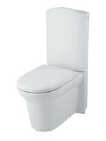 Le Mans УНИТАЗ-КОМПАКТ HDC309P Creo напольный нано белый с сиденьем