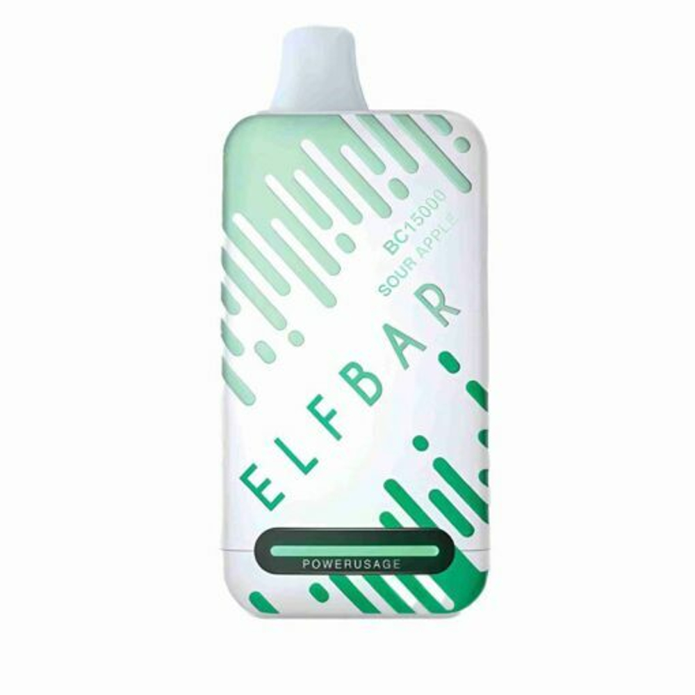 Elf bar 15000 Sour apple Кислое яблоко купить в Москве с доставкой по России