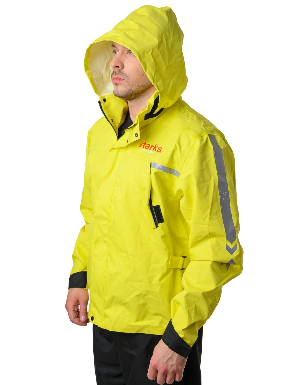 Дождевик Rain City / Черно-желтый