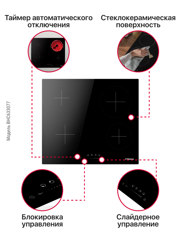 Электрическая панель Hansa BHC633077