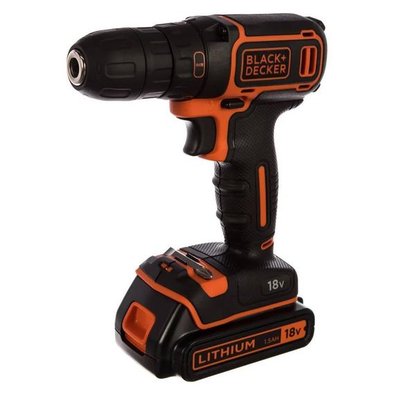Аккумуляторная дрель-шуруповерт Black&amp;Decker BDCDC18KB
