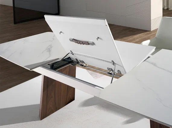 Раздвижной обеденный стол Angel Cerda 1134, 180-230х90 см, керамика