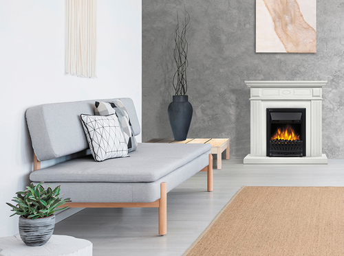 Портал Firelight Bianco Classic шпон белёный дуб