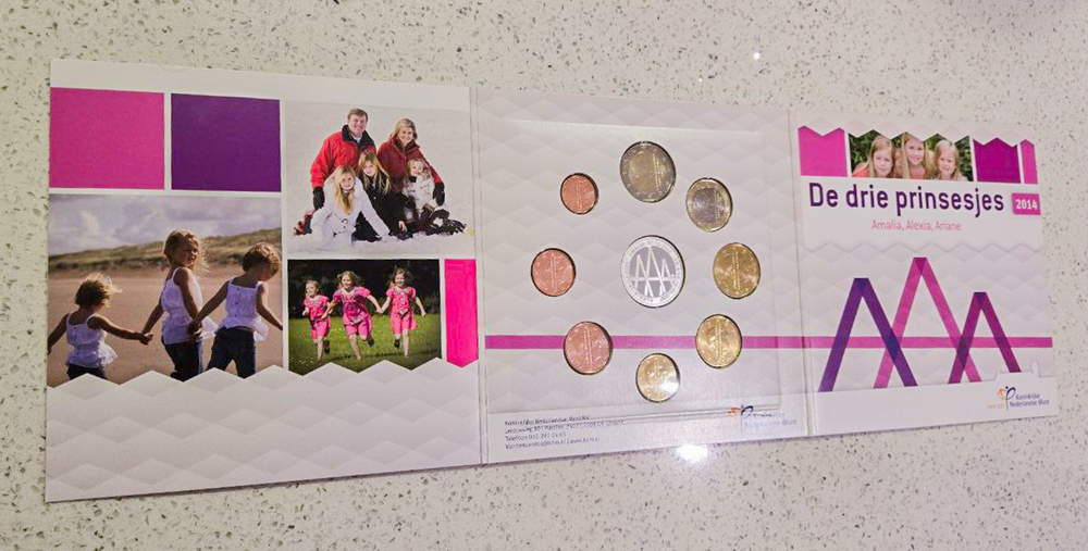 Netherlands 2014 BU Theme Set – The Three Princesses with Silver Medal