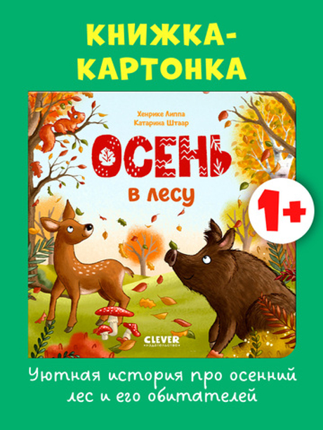 Книжки-картонки. Осень в лесу