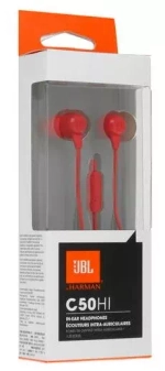 Наушники JBL C50HI, красный
