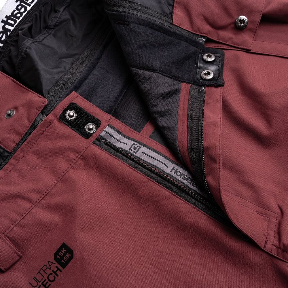 Штаны Horsefeathers CHARGER PANTS (burgundy)