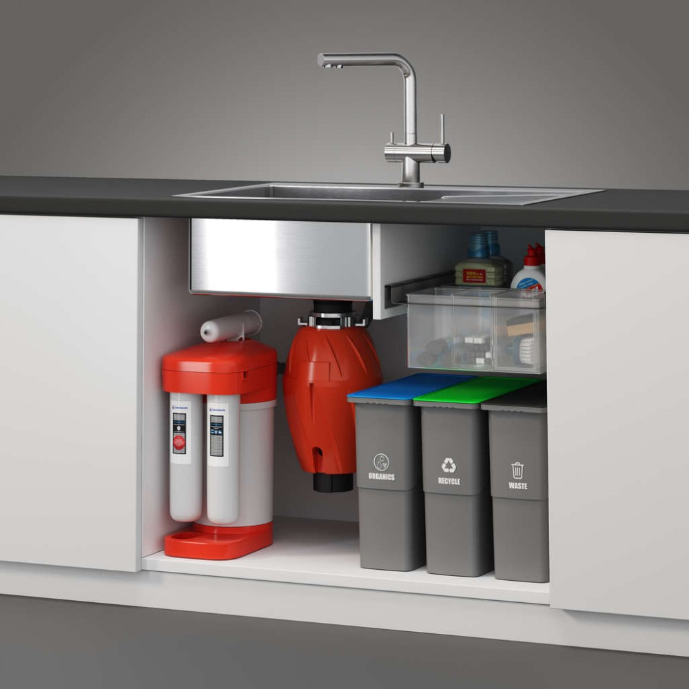 Измельчитель пищевых отходов Omoikiri Nagare 750