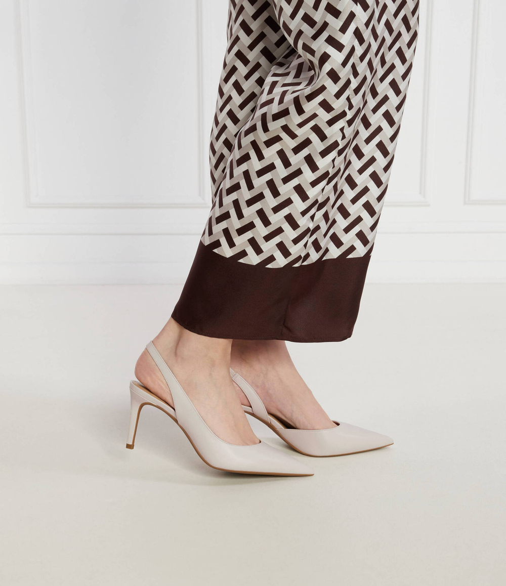 Кожаные туфли на шпильках alina flex Michael Kors - бежевый(40R4HNMP1L)