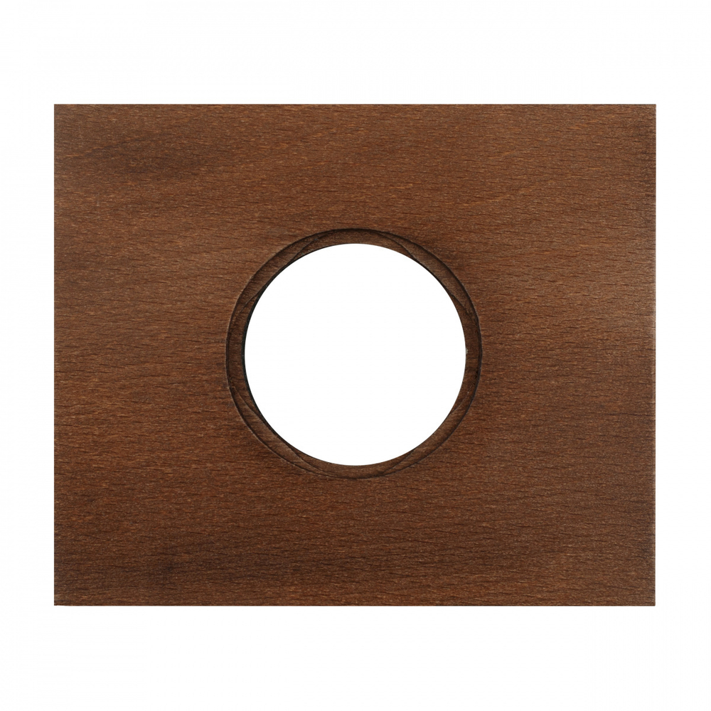 Рамка 1 постовая, скрытый монтаж, Шедель Форест, дерево, цвет винтаж BF7-610-18