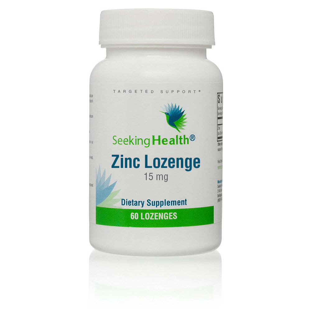 Zinc 60 пастилок Seeking Health