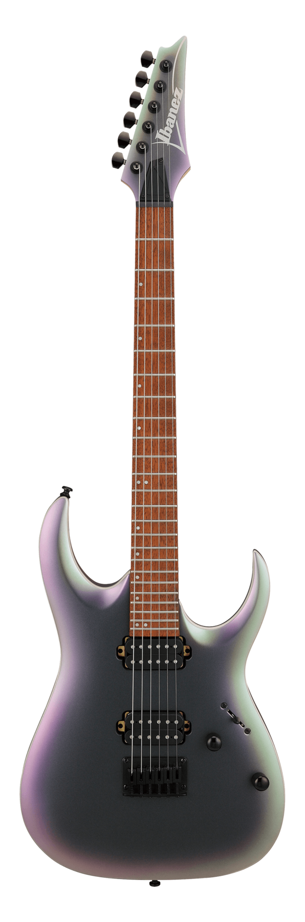 IBANEZ RGA42EX-BAM электрогитара, 6 струн, цвет - чёрный хамелеон