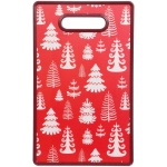 Доска разделочная пластиковая 37*23см «Ёлочки»