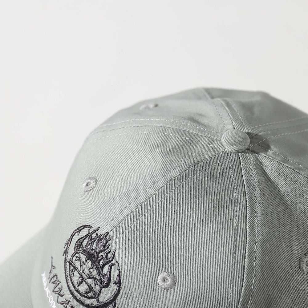 Купить Кепка YMKASHIX HELLCOME Серая Кепка YMKASHIX HELLCOME Серая