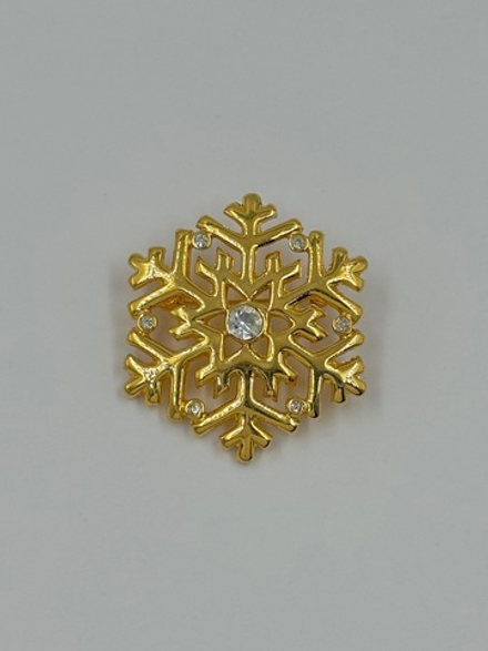 Брошь Снежинка