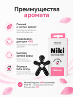 Mr&Mrs Fragrance Сменный блок НИКИ свежий воздух |NIKI fresh air универсальный (для НИКИ всех серий)