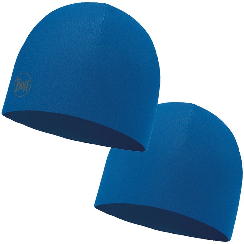 Тонкая полиэстровая шапка Buff Solid Blue Skydiver Фото 1