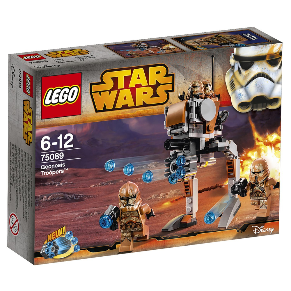 LEGO Star Wars: Пехотинцы планеты Джеонозис 75089 — Geonosis Troopers — Лего Стар ворз Звёздные войны Эпизод