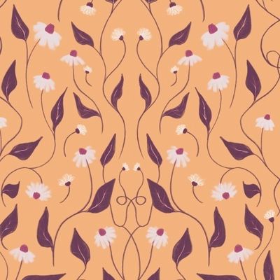 ажурное плетение белой эхинацеи