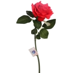 Цветок искусственный «Natur» 50см Роза красная