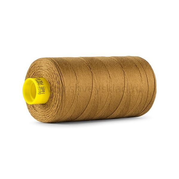 Нитка Gutermann Mara 70 (700 метров), 1 кат., для плотных тканей | 887 бежево-горчичный