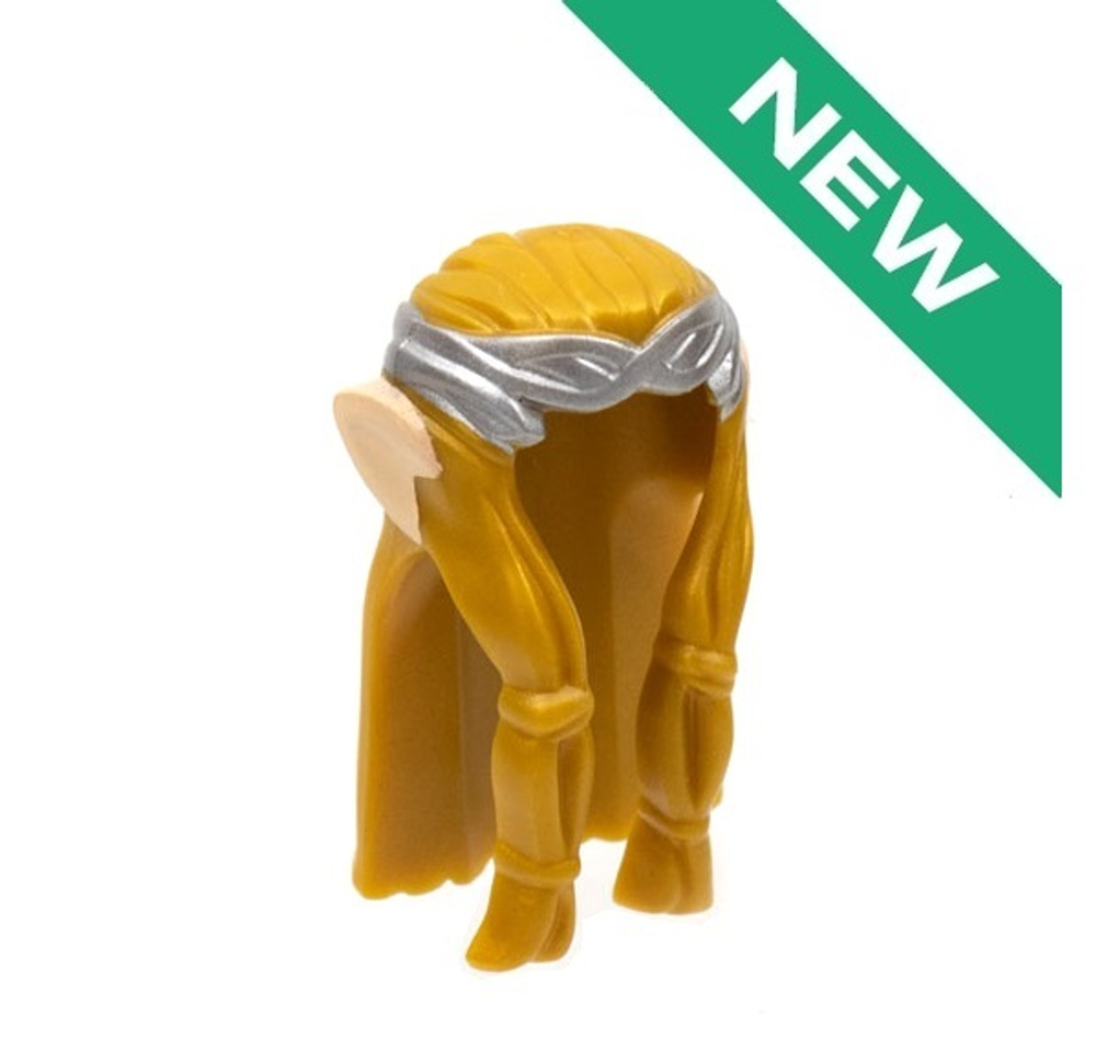 Длинные Волосы с Эльфийскими ушами 13765pb01 Pearl Gold