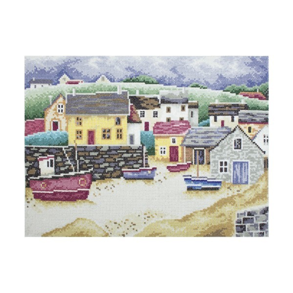 31x22¶см¶Аида 14¶Белая¶Хлопок - 100%¶09 Морская тема¶Россия¶Крест