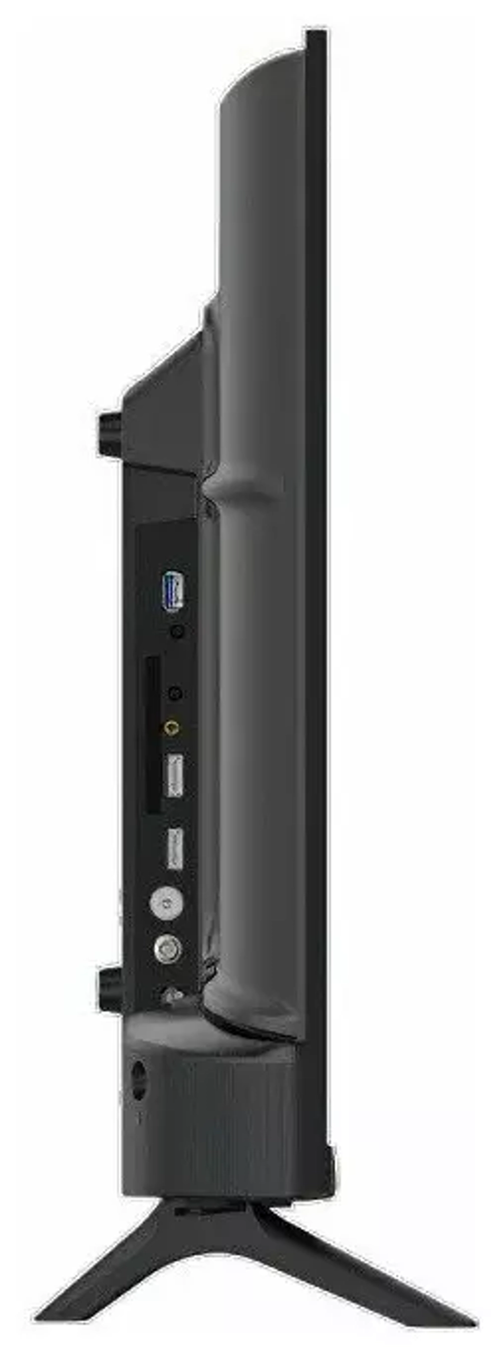 Телевизор Hisense LED 43"; 43A5730FA черный, USB, WiFi, Smart TV (RUS)