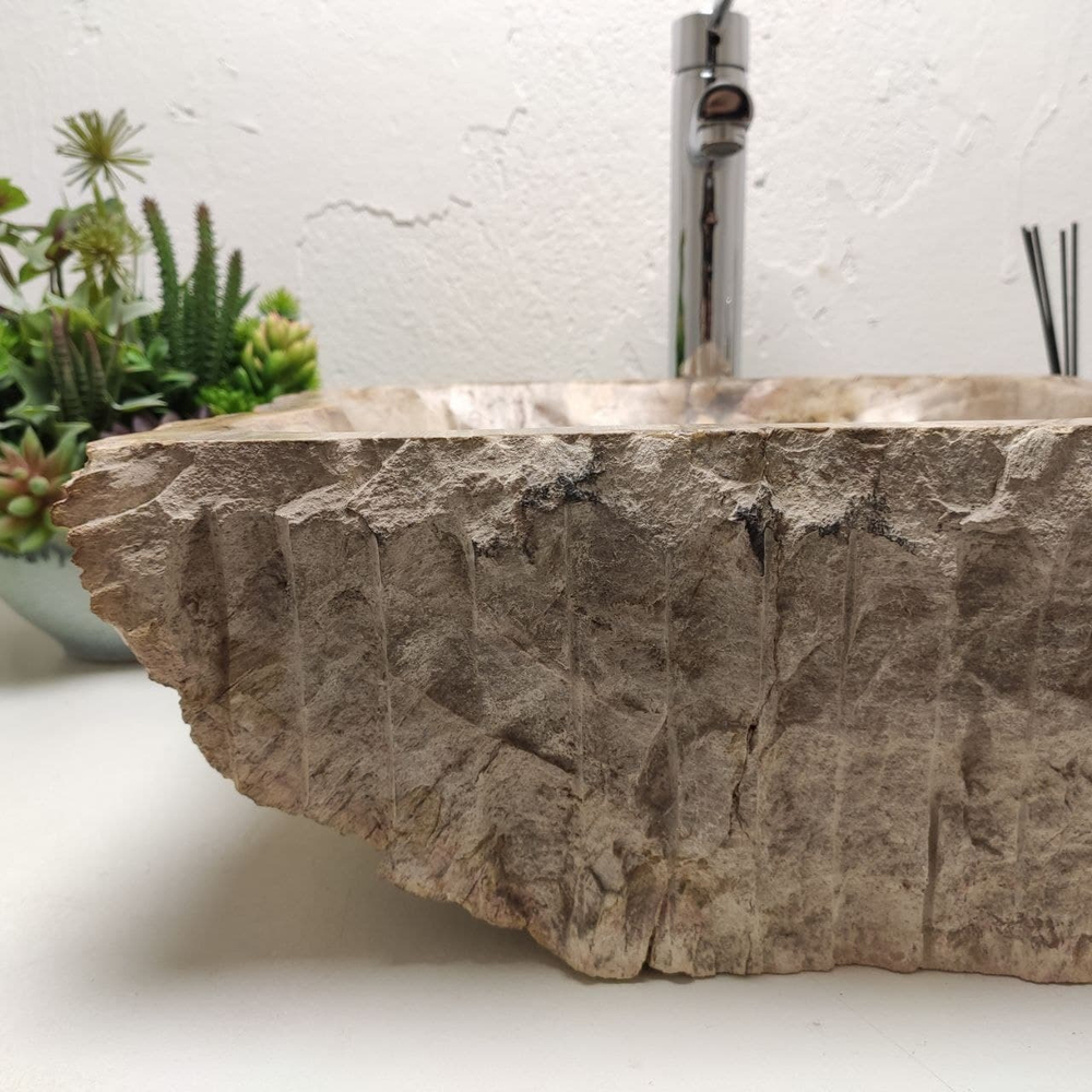 Раковина из окаменелого дерева FossilBasin OD-61258 48*40*17