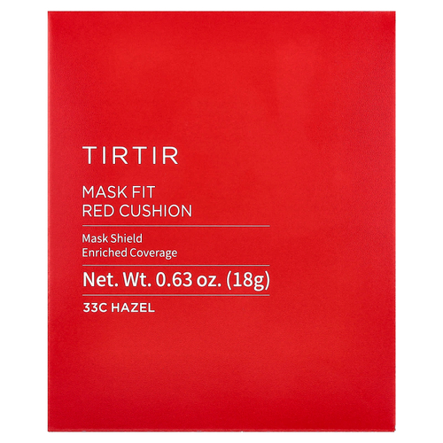 TIRTIR, Mask Fit Red Cushion, 33C Hazel, 18 г (0,63 унции)