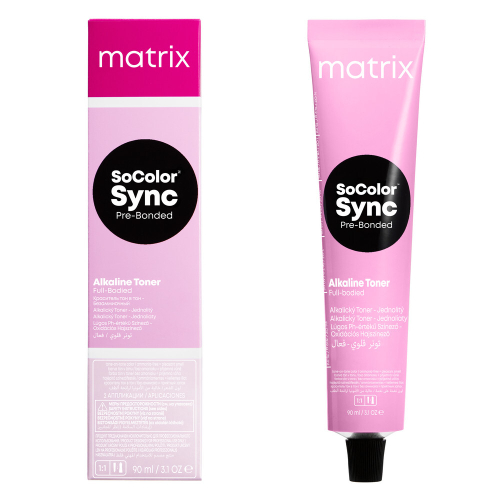 Matrix SoColor Sync Pre-Bonded 6WN темный блондин теплый натуральный безаммиачный краситель, 90 мл Щелочная технология