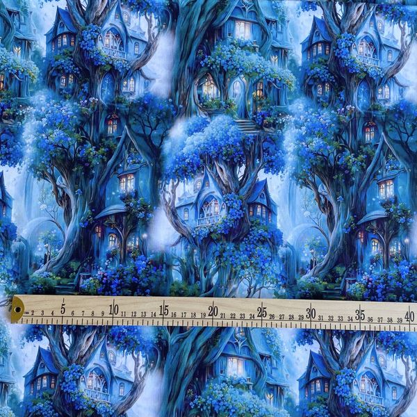 ПРЕДЗАКАЗ, ДОМИК ФЭНТЕЗИ, 100% хлопок Handmade Fabrics 3