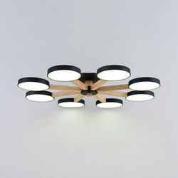 Потолочная Люстра Turna 8 Black By Imperiumloft