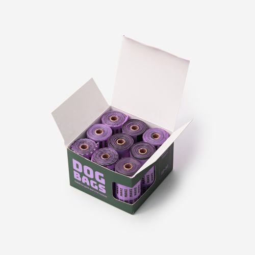 Биоразлагаемые пакеты Maxi лаванда, 135 шт. SAVVE